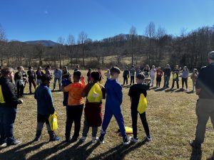 5th Grade Students 'Muddy Sneakers' Event