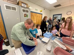 Duke Energy Science Night with teachers and students