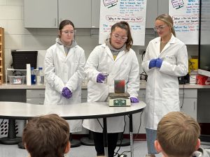 Tuscola Students Lead Science Experiment